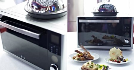 LG MJ3281BCS - piekarnik solarny z wkładem węglowym