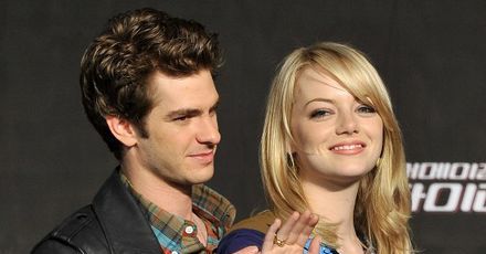 Emma Stone inspiruje Andrew Garfielda