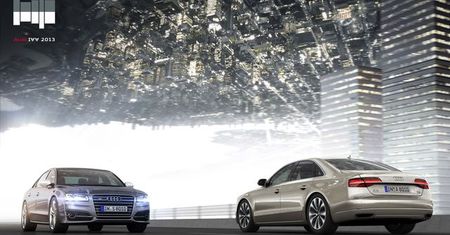 Niecodzienne stoisko Audi we Frankfurcie