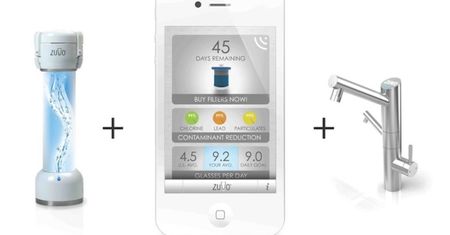 Zuvo Water Stratus - kran sterowany smartfonem
