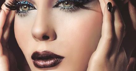 Sylwestrowy makijaż glam grunge