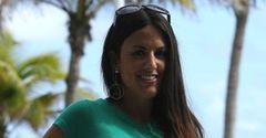Claudia Romani pozuje paparazzi