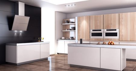 Minimalistyczny okap Pure Style od Ciarko Design