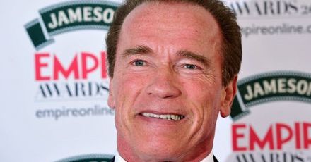 Arnold Schwarzenegger lubi leżakować