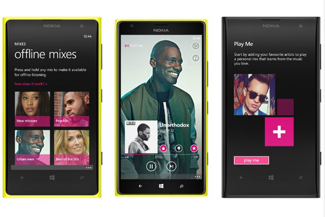 Bezpłatna muzyka od Nokii: MixRadio z Play Me