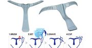 Men's Eyebrow Shaving Guide - japońska maszynka do stylizacji brwi