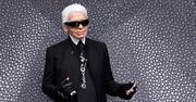Karl Lagerfeld rozmawia sam ze sobą