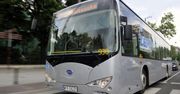 Elektryczny autobus z Chin na testach w Krakowie