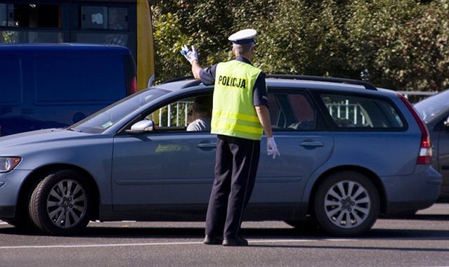 Policjanci markowali pracę