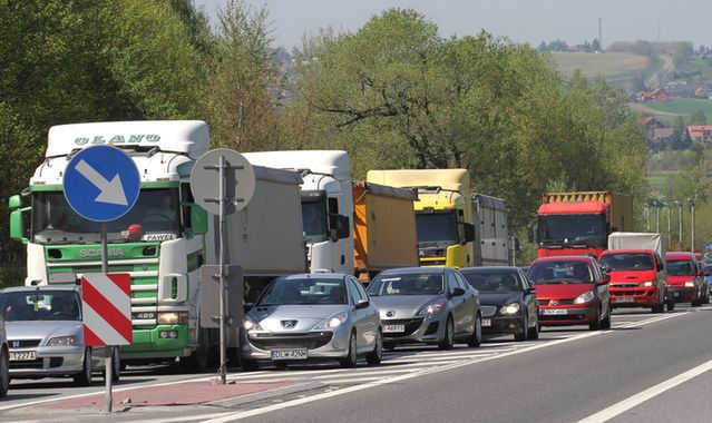 Mapa utrudnień drogowych na powrót z majówki