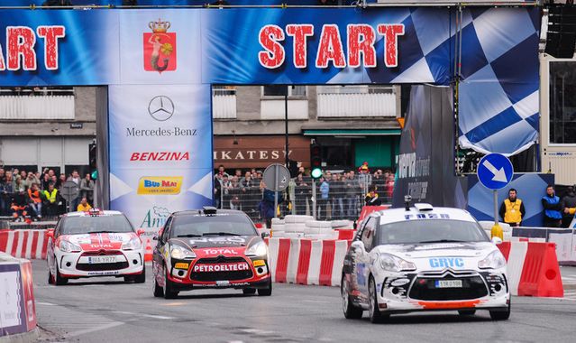 Pokaz Citroenów na Verva Street Racing