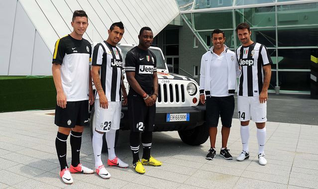 Jeep debiutuje na koszulkach Juventusu