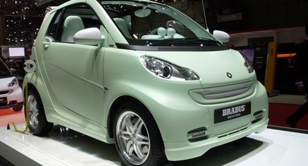 Elektryczny Smart po tuningu