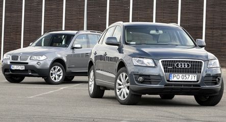 W rozmiarze M: Audi Q5 vs BMW X3