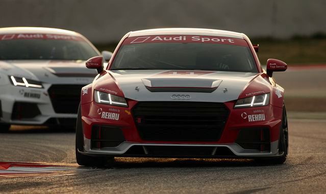 Polskie talenty testowały wyścigowe Audi TT