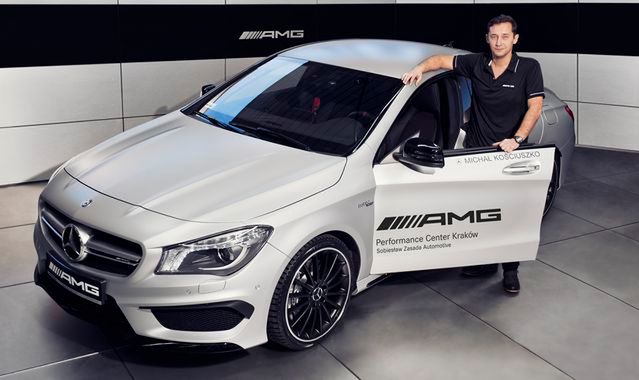 Michał Kościuszko z Mercedes-AMG