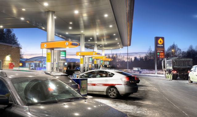 Cena benzyny i ON w dół, autogazu - w górę
