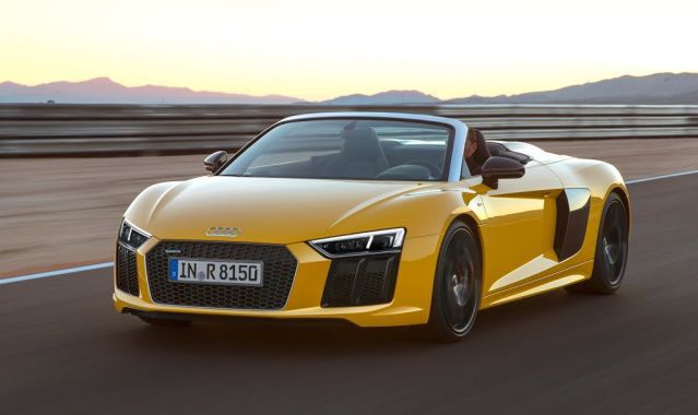 Audi R8 Spyder V10 zadebiutuje w Nowym Jorku