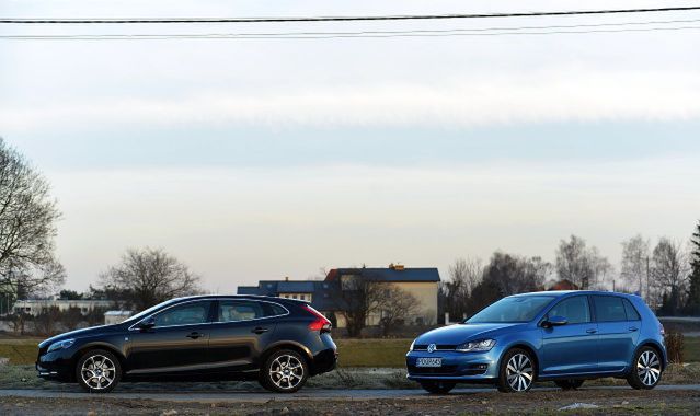 Volvo V40 D2 vs. VW Golf 1.4 TSI: podobna filozofia, odmienne charaktery