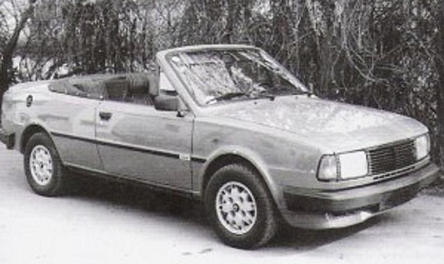 30 lat Skody Rapid kabriolet