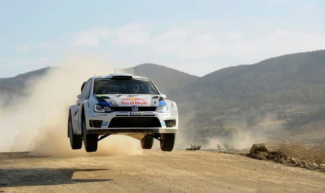 VW Polo R WRC zwycięża w Meksyku