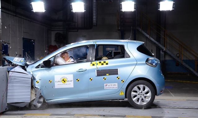 Renault ZOE z wysokimi notami bezpieczeństwa