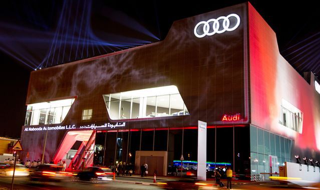 Największy na świecie salon Audi otwarty w Dubaju