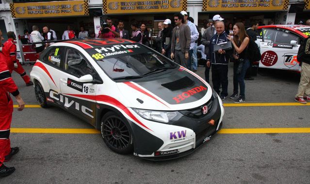 Podium Civica na WTCC