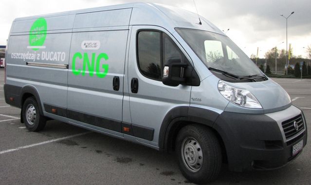 Fiat Ducato CNG na poznańskich targach