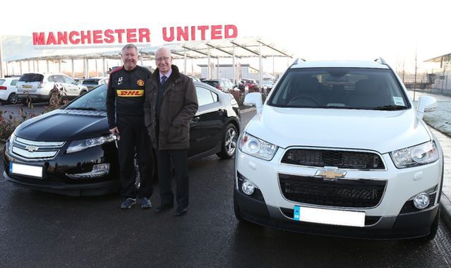 Elektryczny Chevrolet dla trenera Man Utd