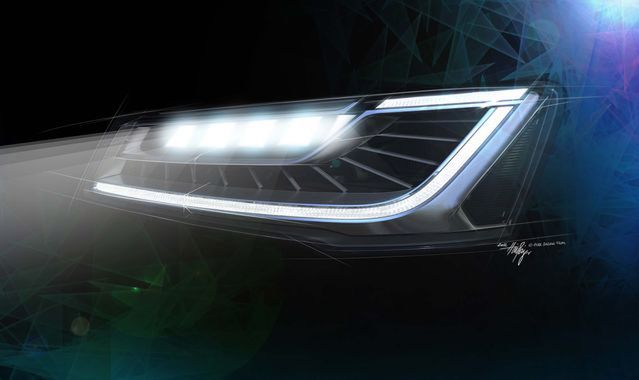 Nowe reflektory diodowe Audi Matrix
