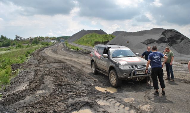 Zlot miłośników terenowych Mitsubishi