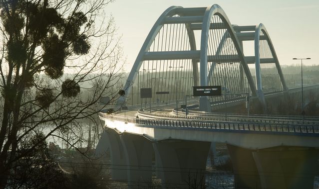 Nowy most na Wiśle w Toruniu otwarty