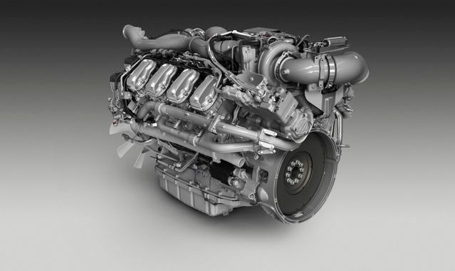 Gama silników Scania V8 w komplecie