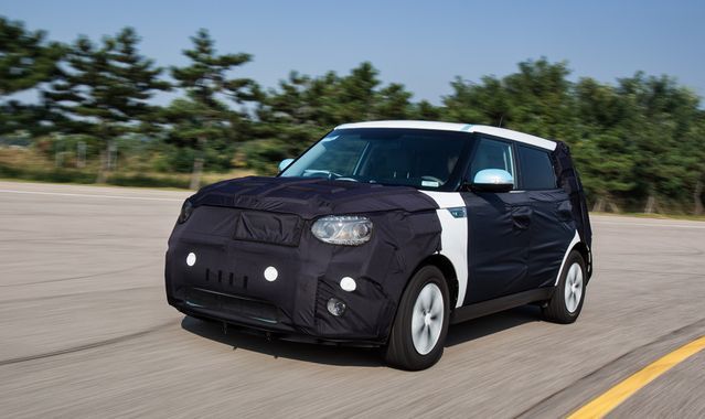 Elektryczna Kia Soul w drugiej połowie 2014 r.