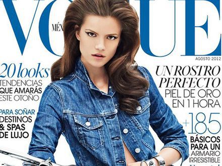 Kasia Struss na okładce meksykańskiego „Vogue'a”