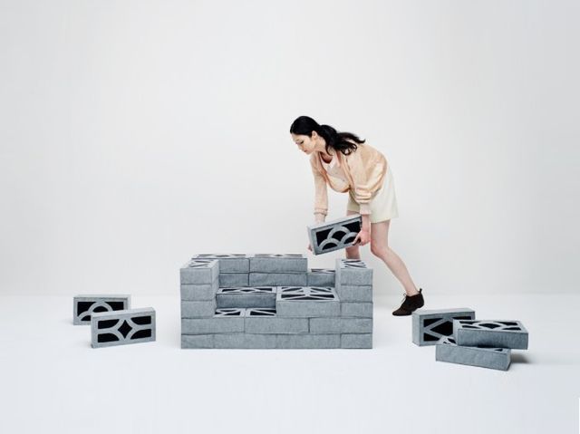 Soft Block - cegły z pianki, z których sami złożymy sobie meble