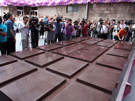 Największa czekolada na świecie