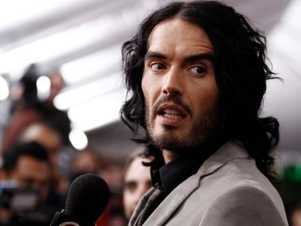 Russell Brand nie do końca szczęśliwy