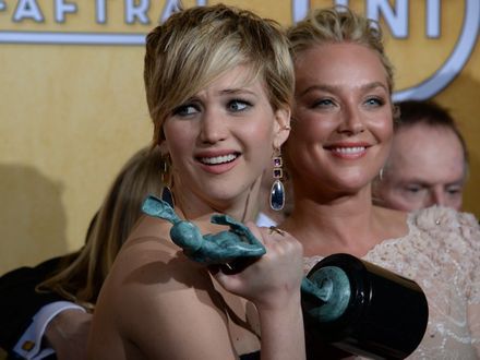 Jennifer Lawrence zaskoczona nagrodą BAFTA