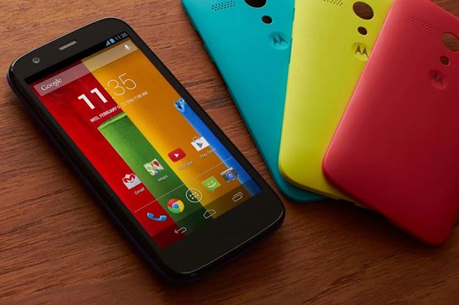 Motorola ma 6 proc. brytyjskiego rynku smartfonów - dzięki Moto G