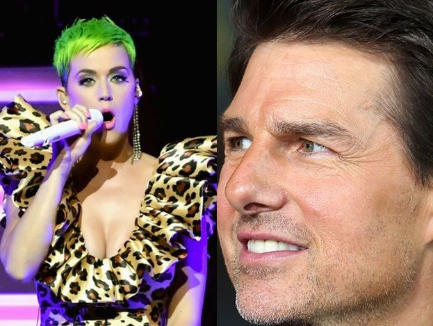 Katy Perry ocierała się o drzewo, udając, że to... Tom Cruise!