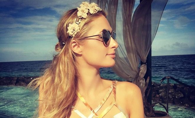 Paris Hilton w sukience polskiego projektanta