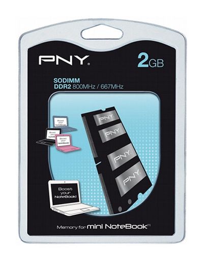 PNY Technologies wprowadza na rynek tanie pamięci RAM do netbooków
