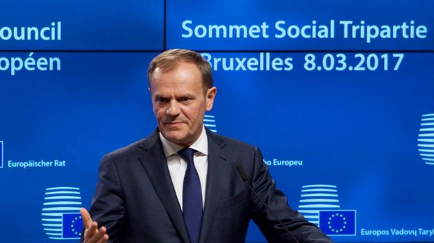 Donald Tusk, przewodniczący Rady Europejskiej