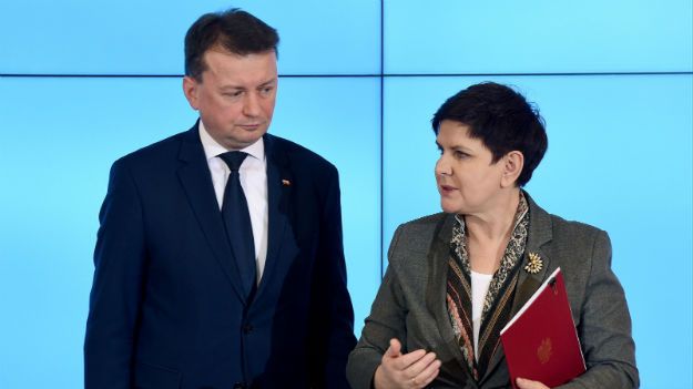 Beata Szydło i Mariusz Błaszczak