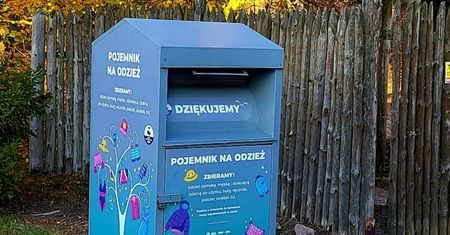 Nowe pojemniki na odzież i obuwie w gminie Margonin