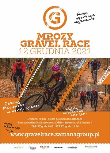 NA PRZEŁAJ I NA PRZEKÓR: GRAVEL RACE W MROZACH