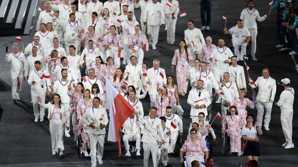 Getty Images / Elsa / Na zdjęciu: reprezentanci Polski podczas ceremonii otwarcia igrzysk paralimpijskich