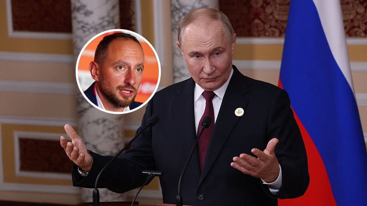   /  Contributor/Getty Images i Mike Egerton/PA Images via Getty Images / Na zdjęciu: Władimir Putin i Michał Rynkowski (w kółeczku)